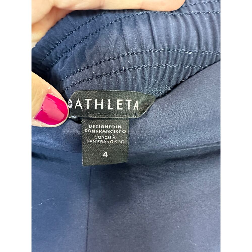 Athleta Women’s Navy Blue Brooklyn Joggers size 4 - Picture 6 of 12